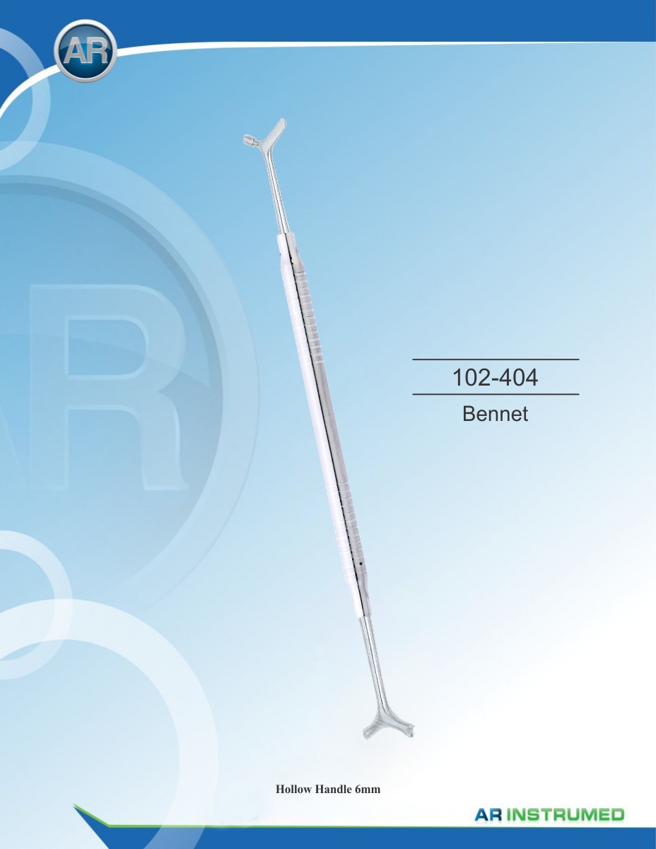 Bennet Solid Handle 6mm – AR Instrumed, Spatulas & Carvers