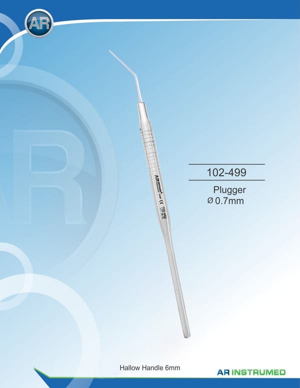 Plugger ø0.7mm Solid Handle 6mm