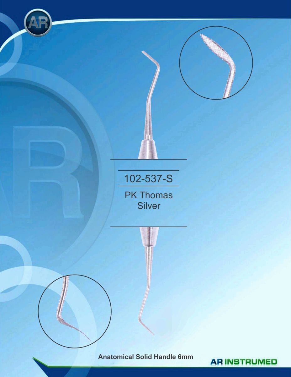 PK Thomas Silver Silver Solid Handle 6mm – AR Instrumed, Dental Laboratory Instruments