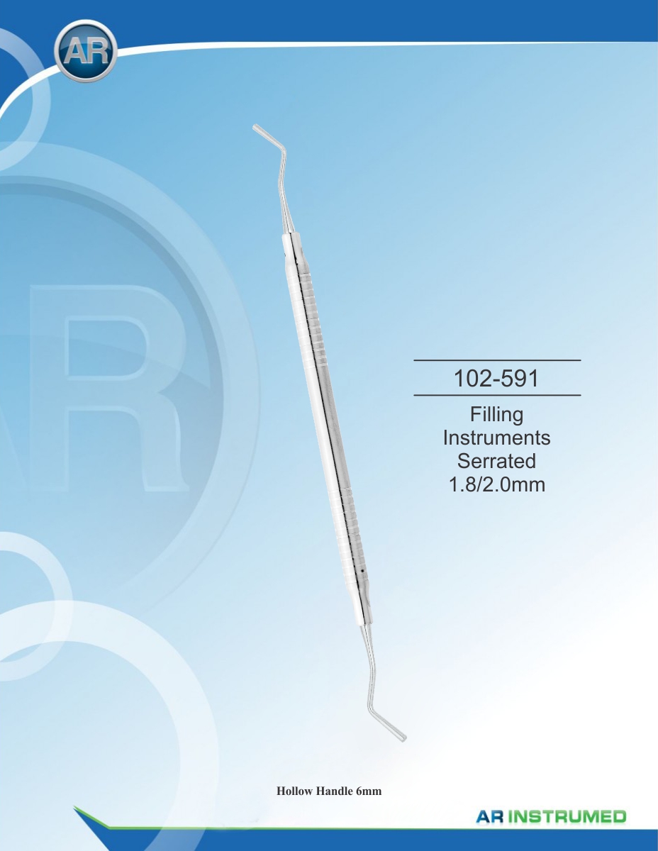 Filling Instruments Serrated 1.8/2.0mm