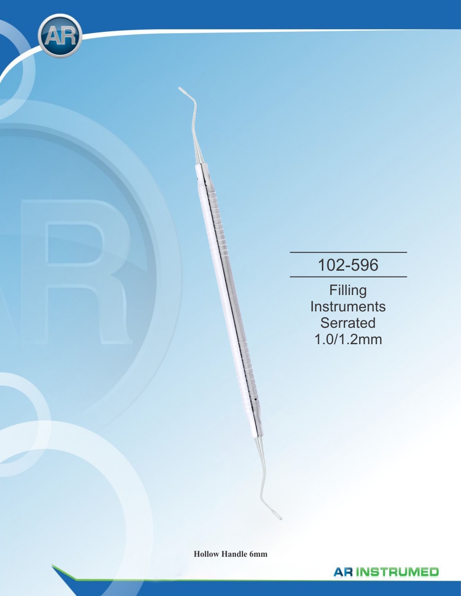 Filling Instruments Serrated 1.0/1.2mm