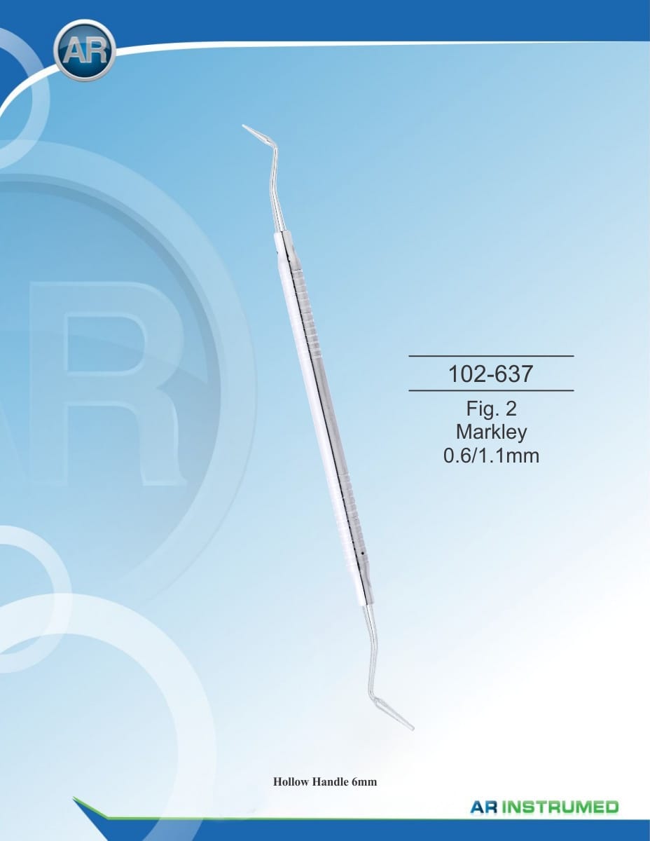 Fig. 2 Markley 0.6/1.1mm – AR Instrumed, Root Canal Treatment