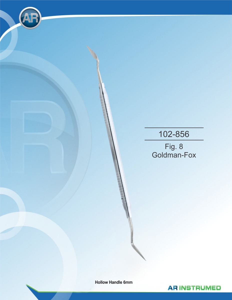 Fig. 8 Goldman-Fox Solid Handle 6mm – AR Instrumed, Periodontal Instruments