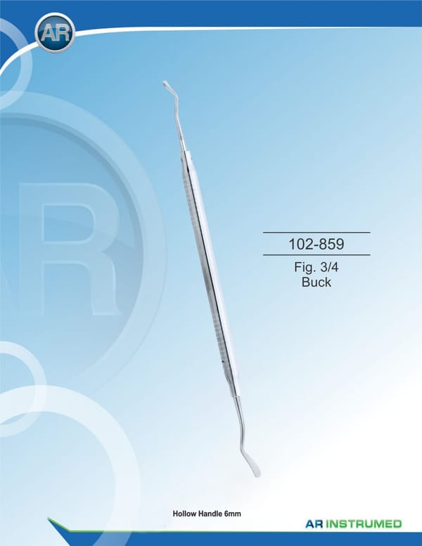 Fig. 3/4 Buck Solid Handle 6mm