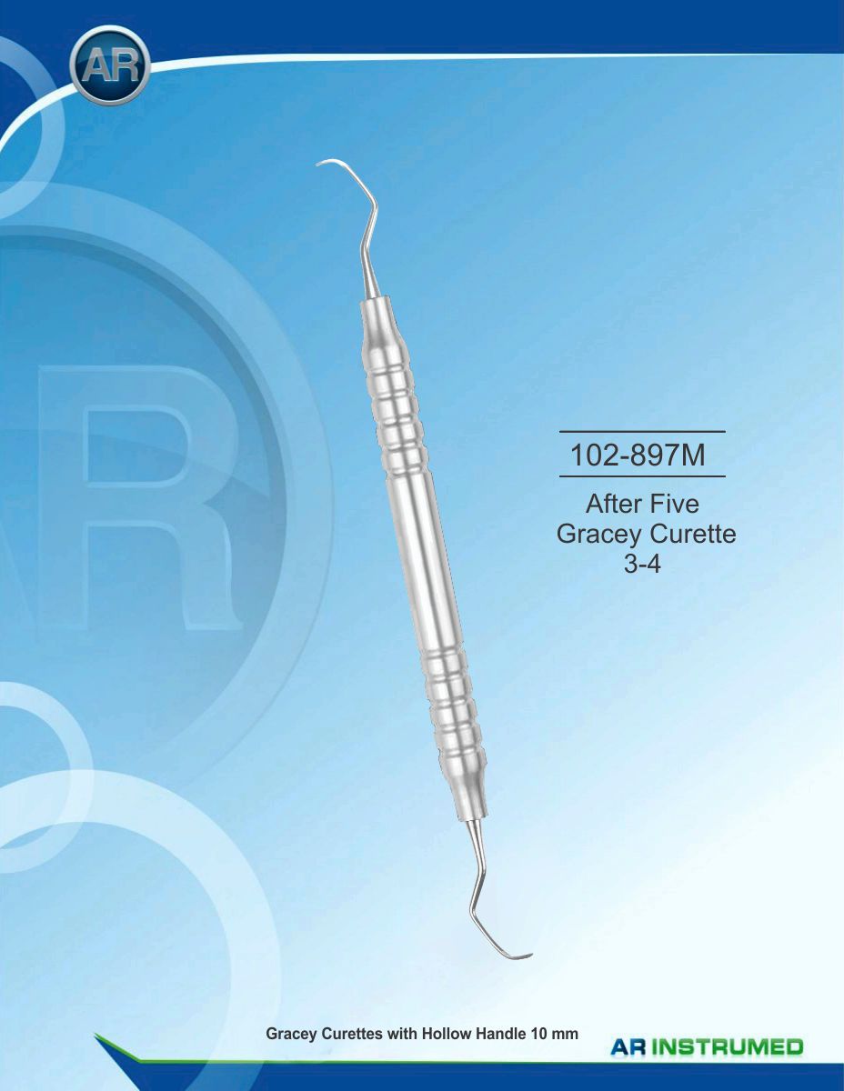 After Five Gracey Curette 3-4 – AR Instrumed, Periodontal Instruments