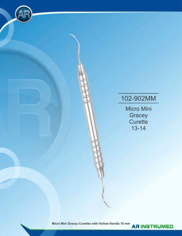 Micro Mini Gracey Curette 13-14