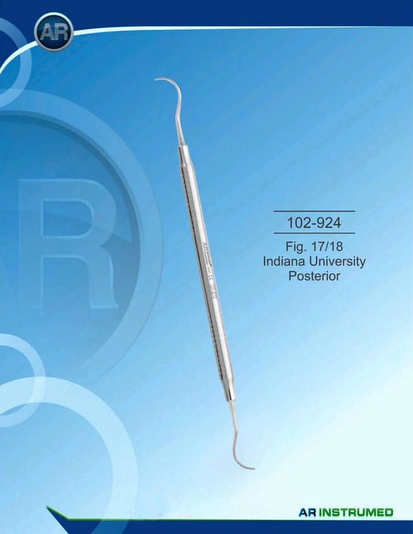 Scaler Fig. 17/18 Indiana University Posterior