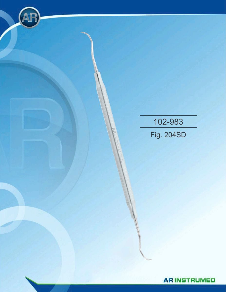 Scaler Fig. 204SD Solid Handle 6mm – AR Instrumed, PA-Chirurgie
