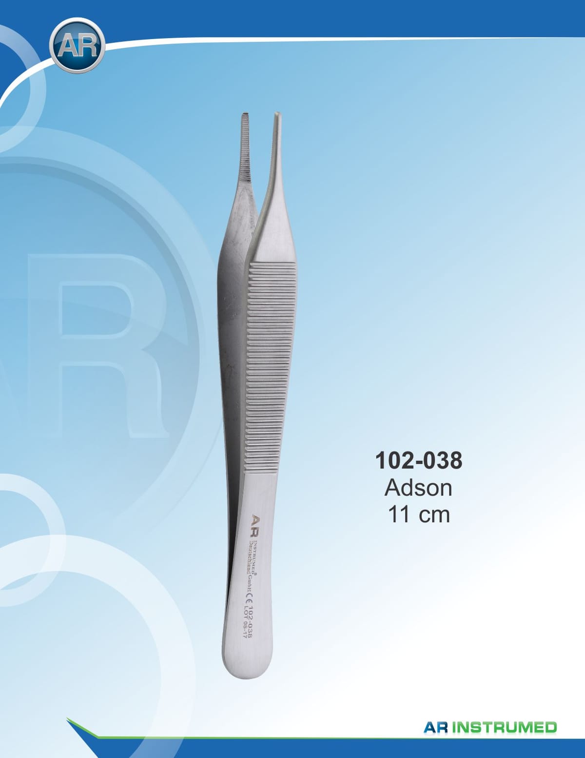 Adson Forceps 12cm – AR Instrumed, Tweezers