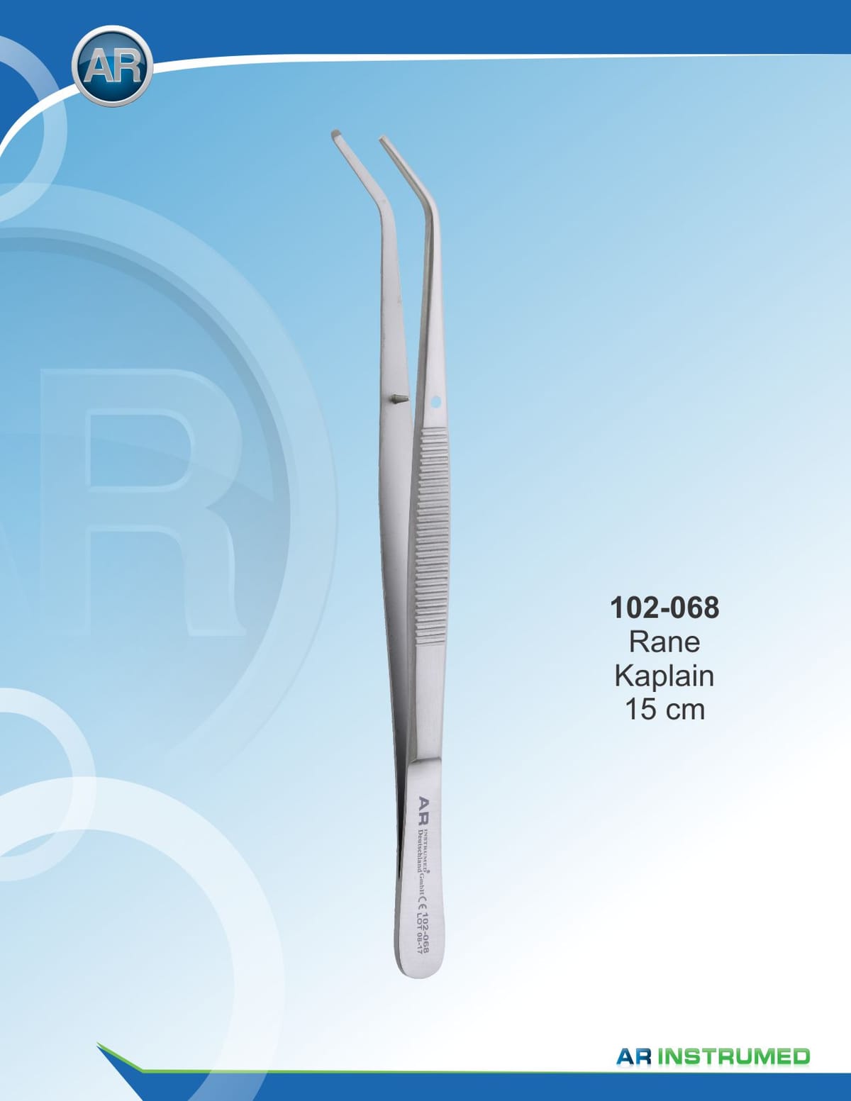 Krane Kaplain 15cm – AR Instrumed, Tweezers