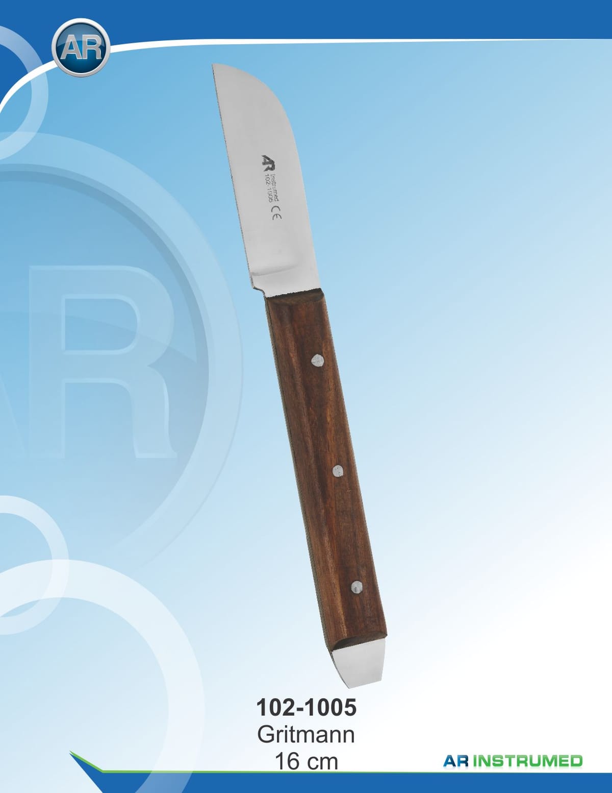 Gritmann 16cm – AR Instrumed, Dental Laboratory Instruments