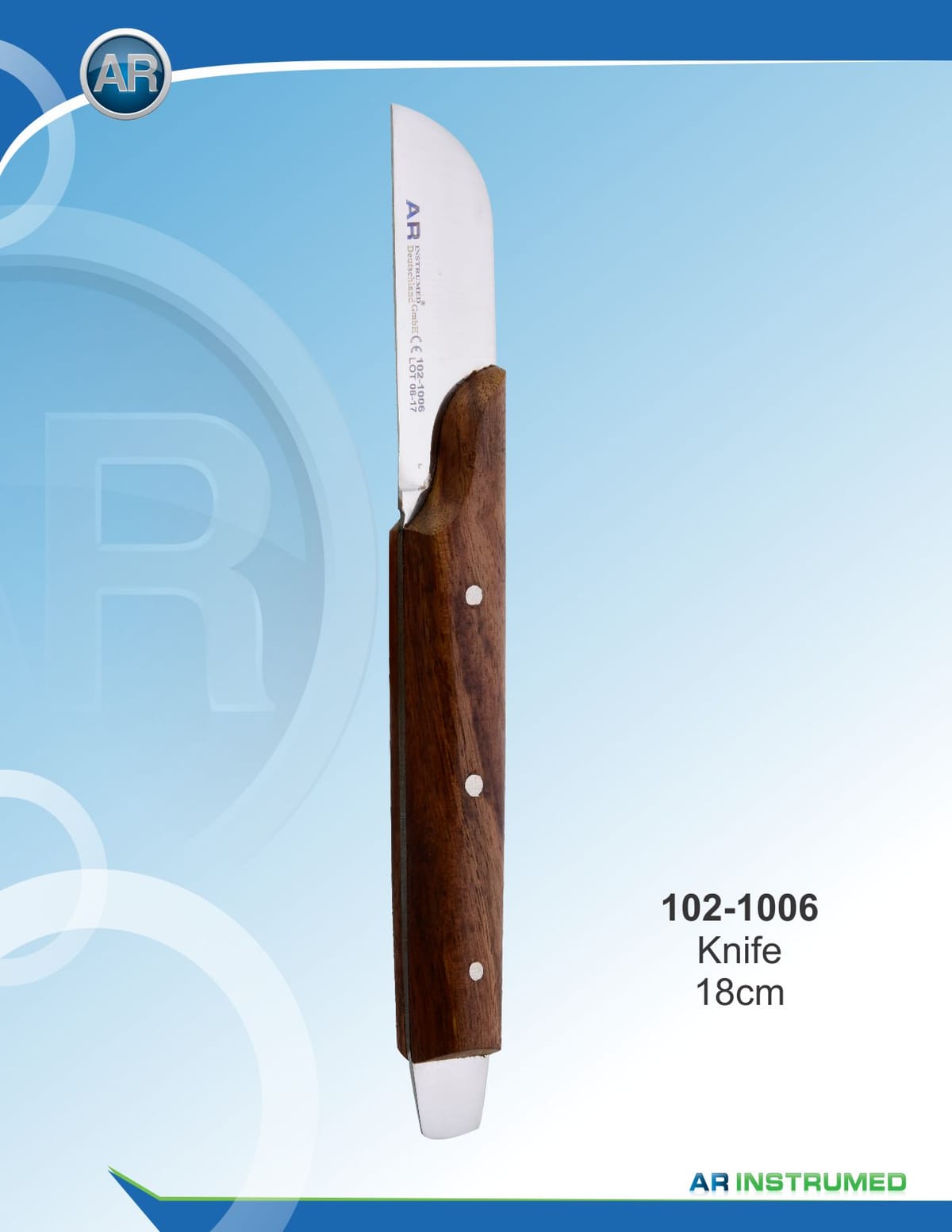 Knife 18cm – AR Instrumed, Dental Laboratory Instruments
