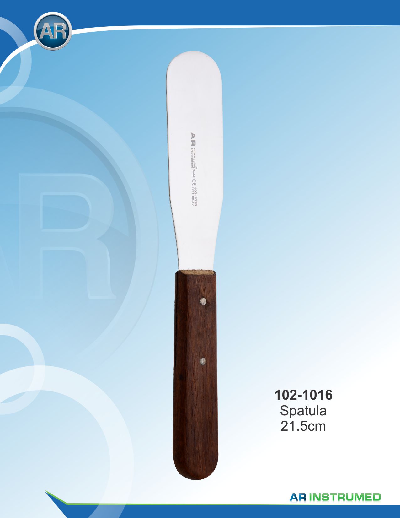 Spatula Flexible 21.5 cm – AR Instrumed, Lab Hand Instruments