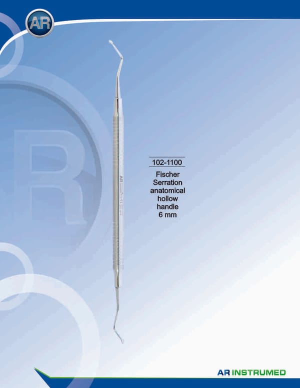 Fischer Serration Solid Handle 6mm