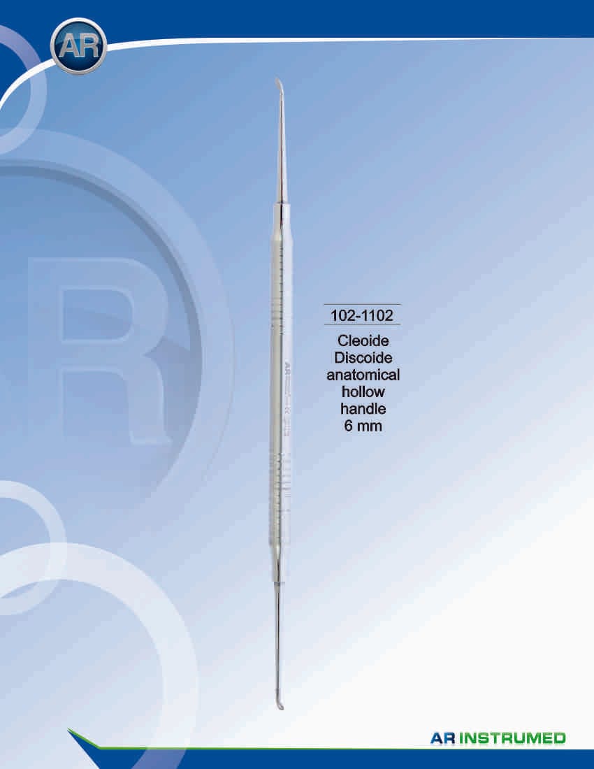 Cleoide Discoide Solid Handle 6mm – AR Instrumed, PA-Chirurgie