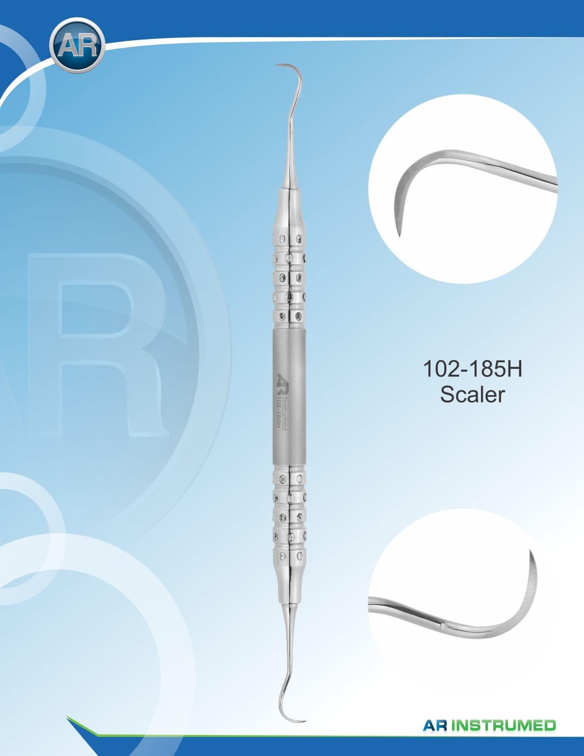 Scaler Williger Hollow Handle 10mm – AR Instrumed, PA-Chirurgie