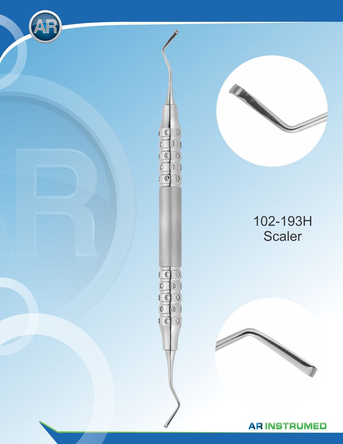 Scaler Hollow Handle 10mm – AR Instrumed, Periodontal Surgery