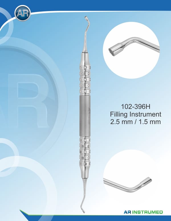 Filling Instrument 1.5/2.5mm 10mm 17cm