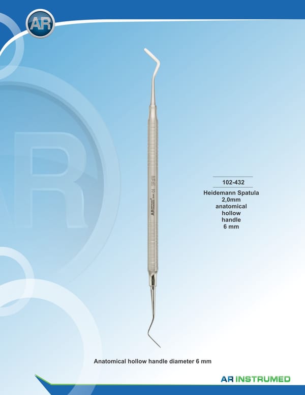 Heidemann Flexible 2.0mm Solid Handle 6mm