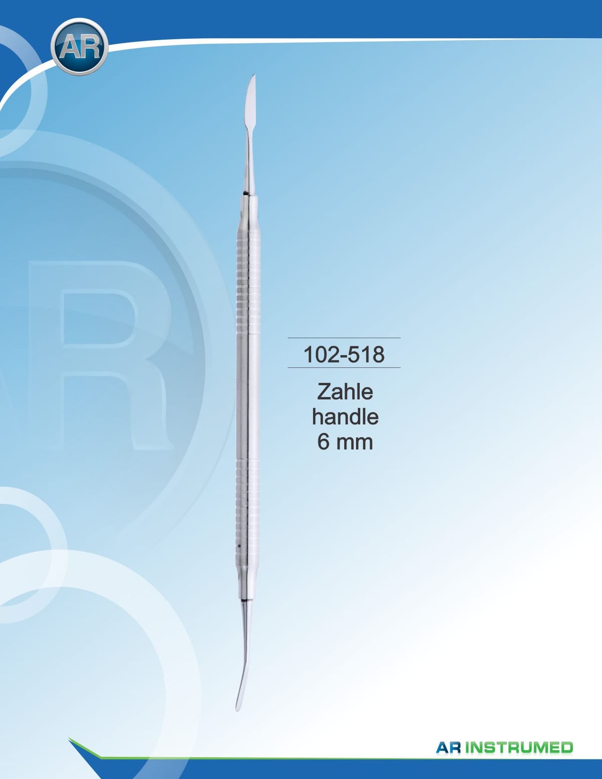Zahle Solid Handle – AR Instrumed, Dental Laboratory Instruments