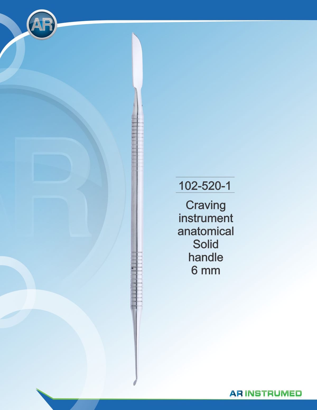 Carving Instrument Solid – AR Instrumed, Dental Laboratory Instruments