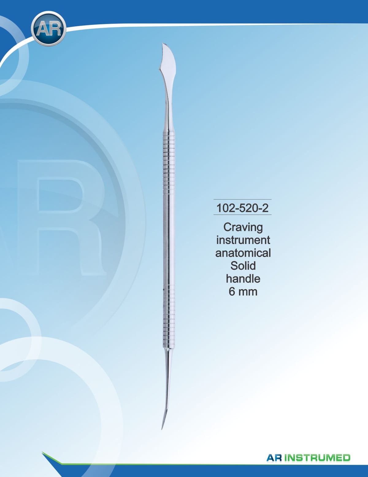 Carving Instrument Solid – AR Instrumed, Instrumente für Zahntechnik