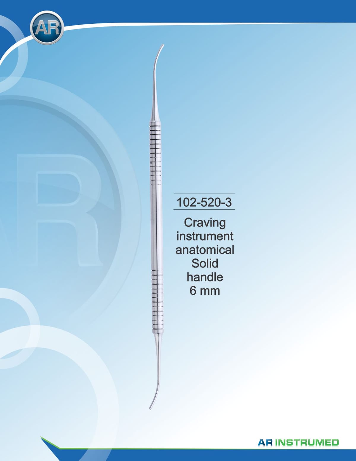 Carving Instrument Solid – AR Instrumed, Instrumente für Zahntechnik
