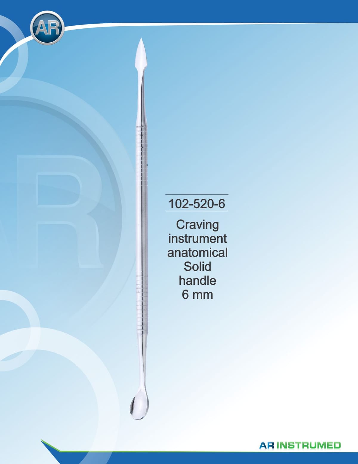 Carving Instrument Solid – AR Instrumed, Instrumente für Zahntechnik