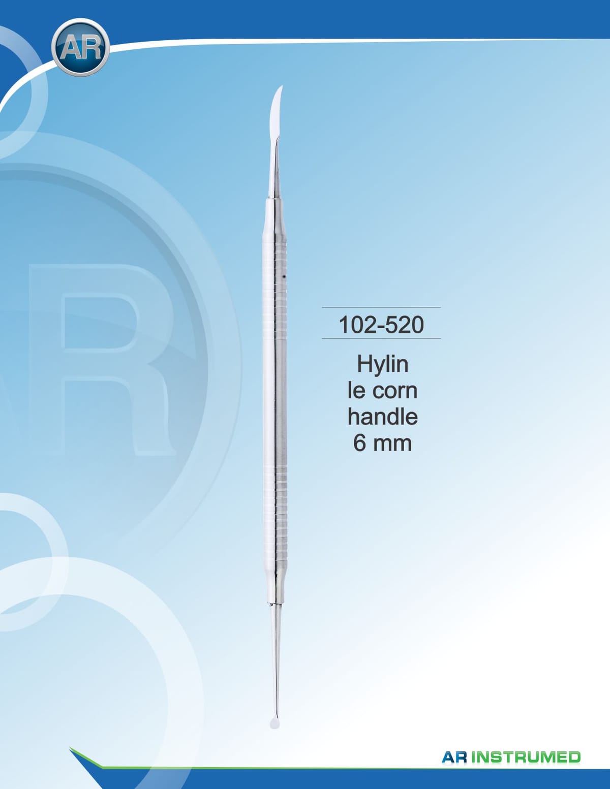 Hylin le corn Solid Handle – AR Instrumed, Dental Laboratory Instruments