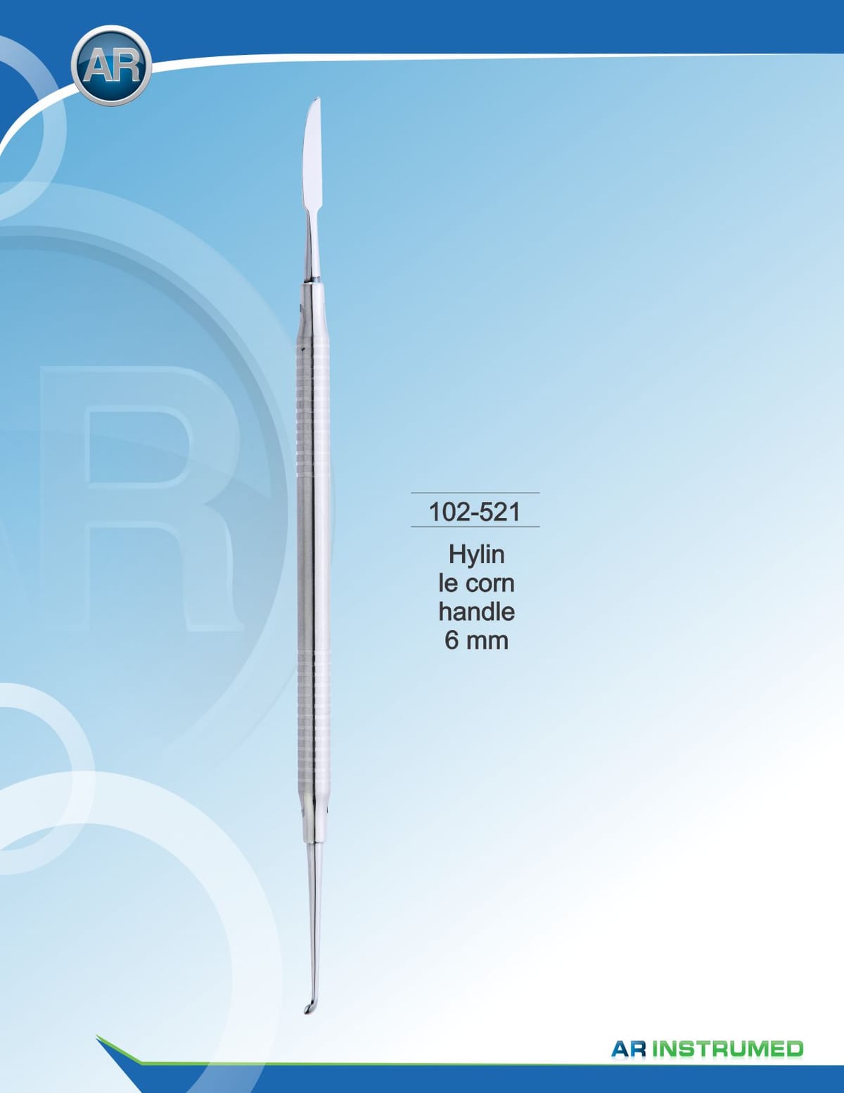 Hylin le corn Solid Handle – AR Instrumed, Dental Laboratory Instruments