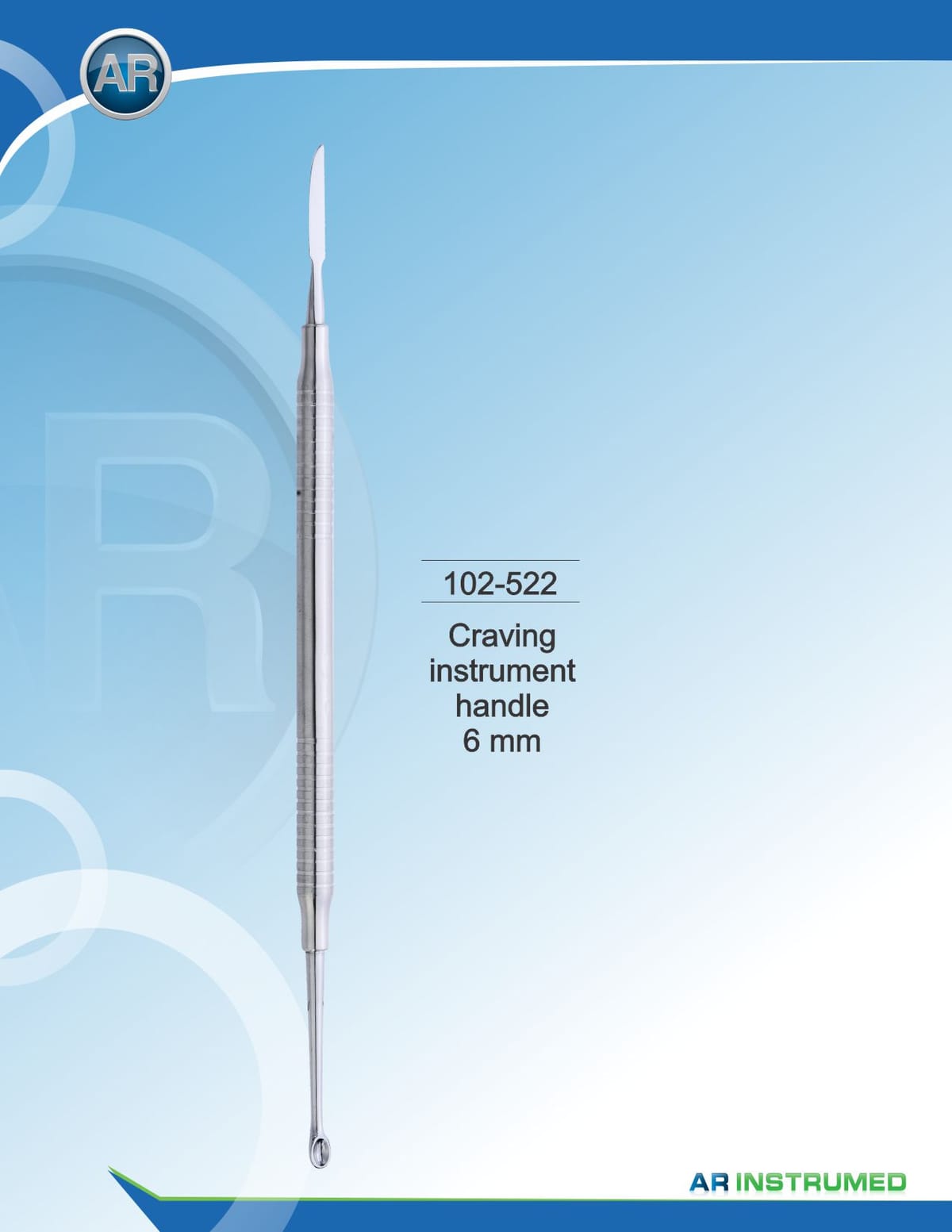 Carving Instrument – AR Instrumed, Instrumente für Zahntechnik