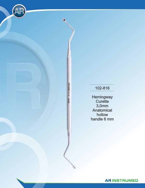 Hemingway Curette 3.0mm