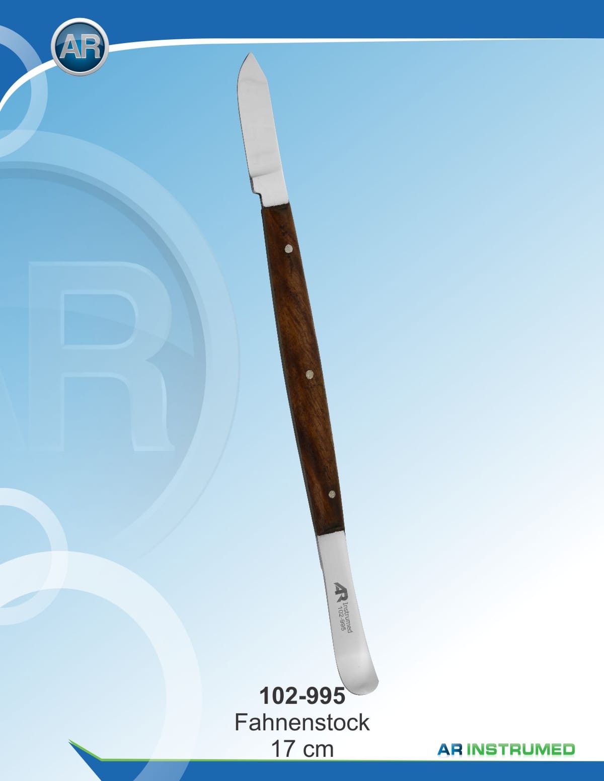 Fahnenstock Knife 17cm – AR Instrumed, Dental Laboratory Instruments
