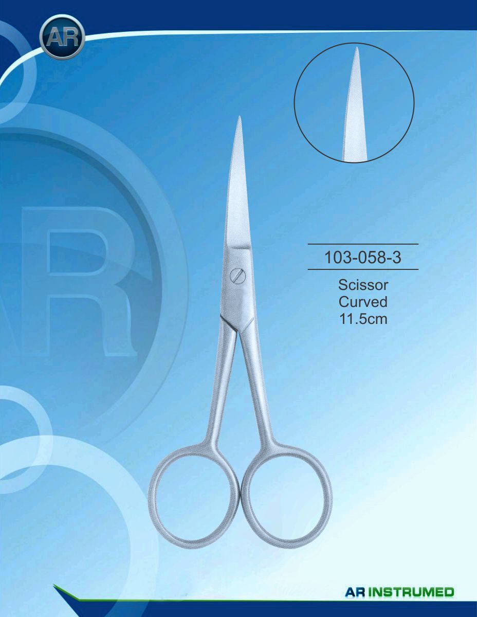 Scissor Curved 11.5cm