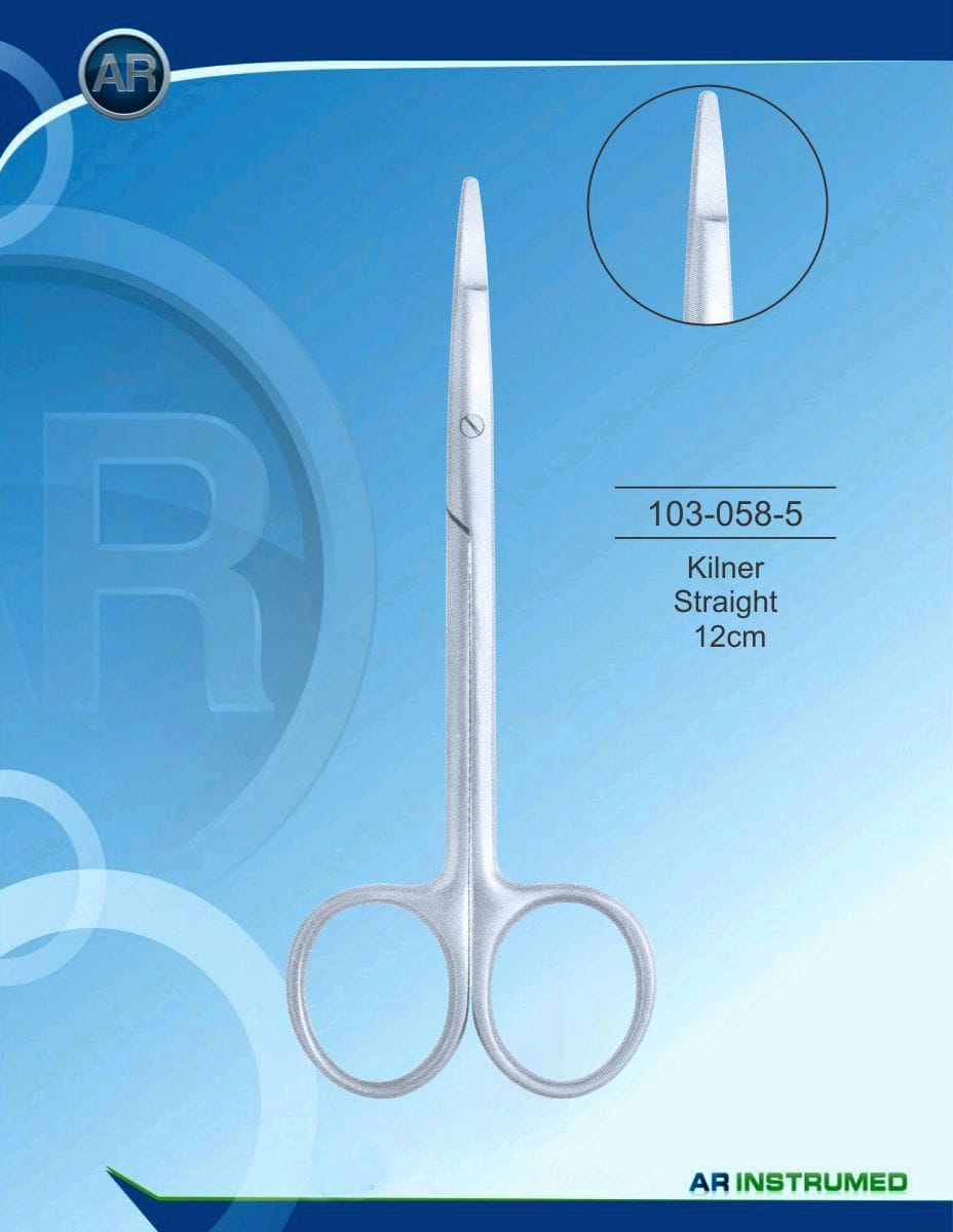 Kilner Straight 12cm – AR Instrumed, Surgical Instruments