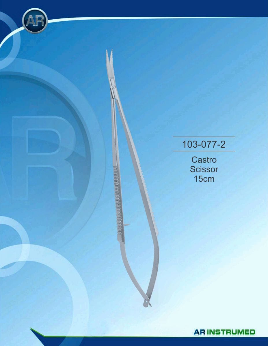 Castro Scissor 15cm – AR Instrumed, Chirurgische Instrumente