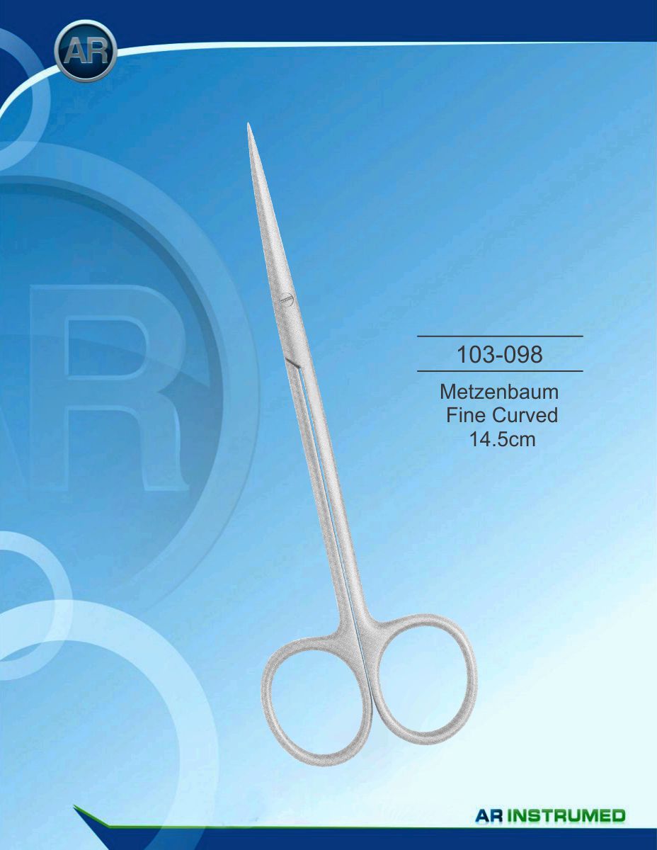 Metzenbaum Fine Curved 14.5cm