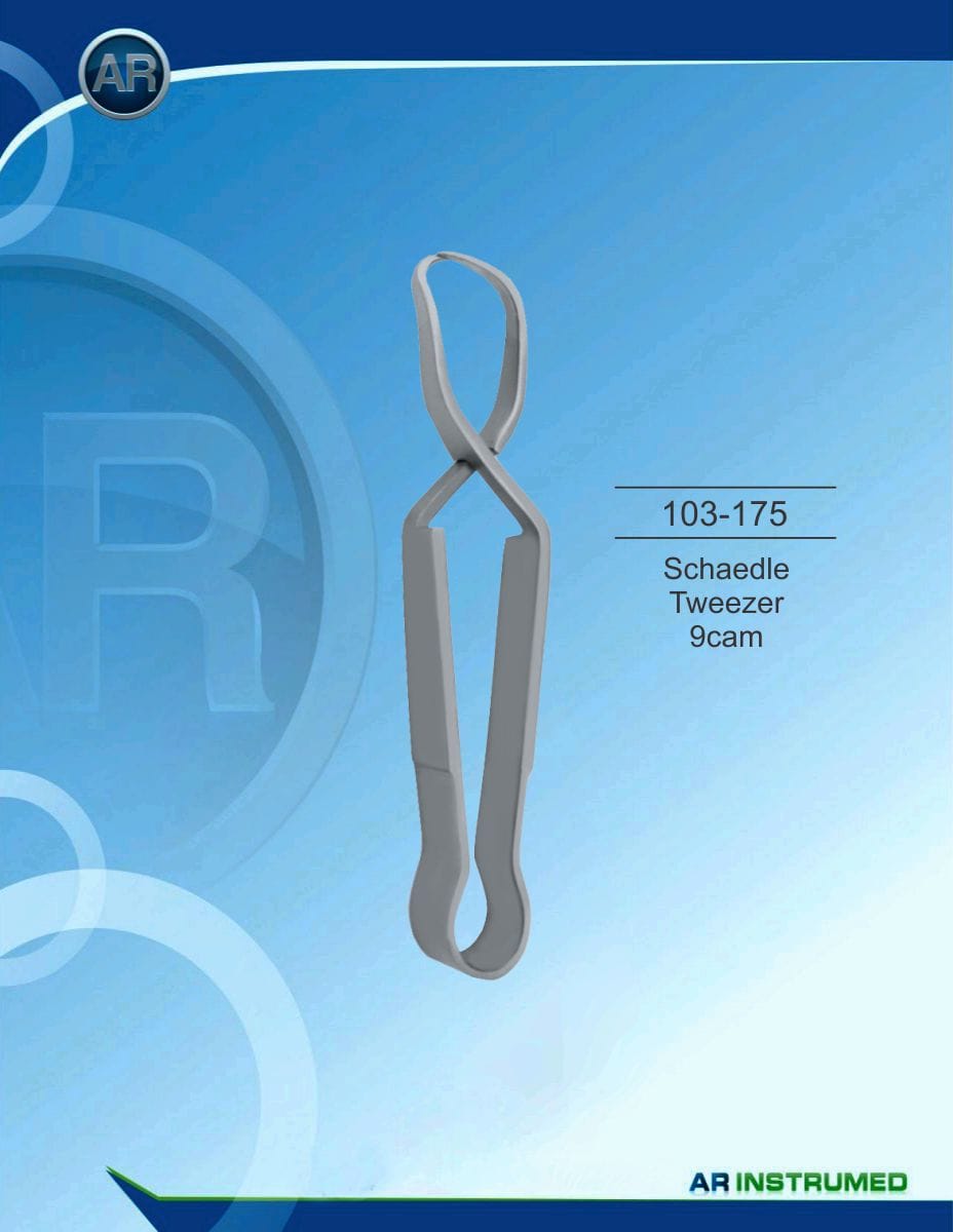 Schaedle Tweezer 9cm – AR Instrumed, Pinzetten