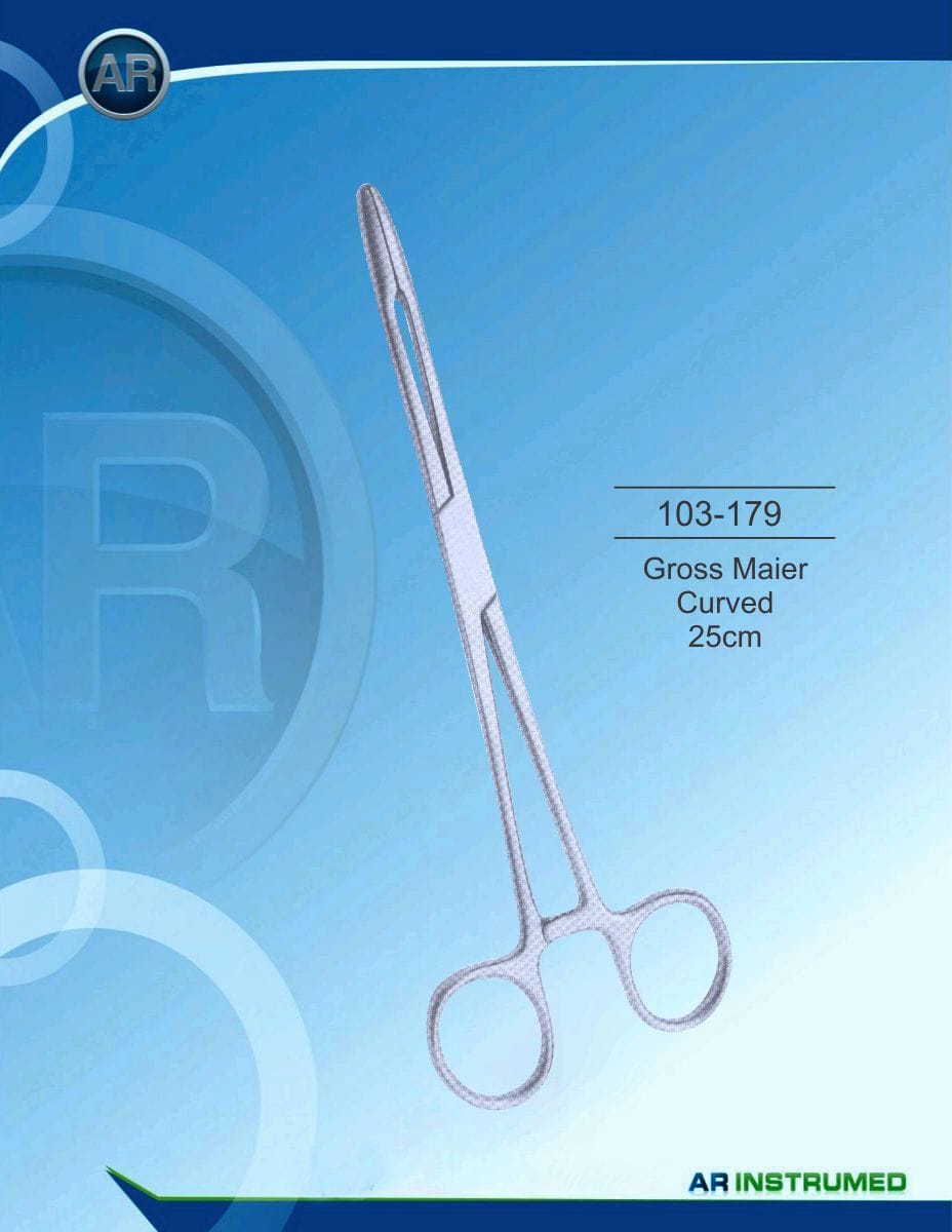 Gross Maier Curved 25cm – AR Instrumed, Surgical Instruments