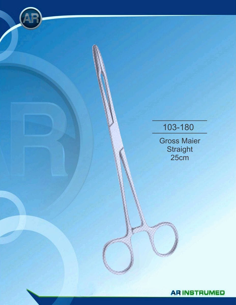 Gross Maier Straight 25cm – AR Instrumed, Surgical Instruments