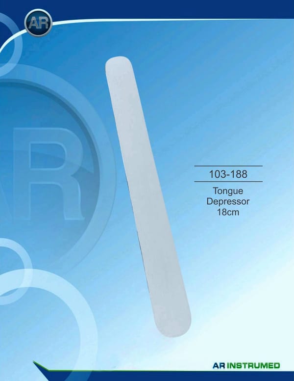 Tongue Depressor 18cm