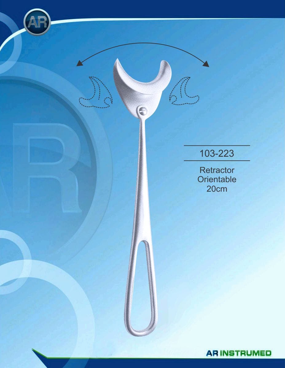 Retractor Orientable 20cm – AR Instrumed, Surgical Instruments