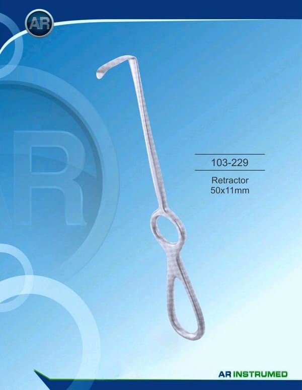 Retractor 50x11mm