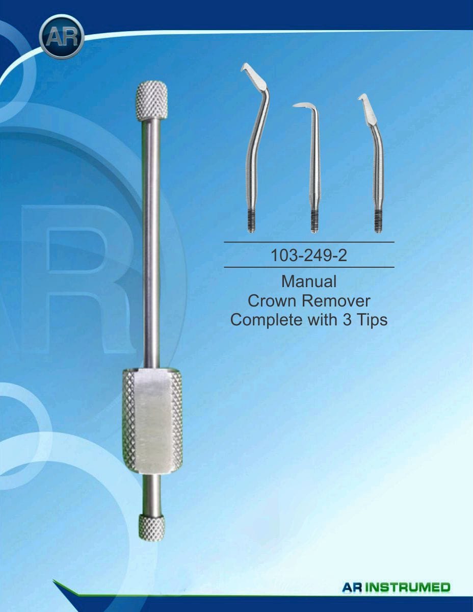 Manual Crown Remover Complete with 3 Tips – AR Instrumed, Tweezers