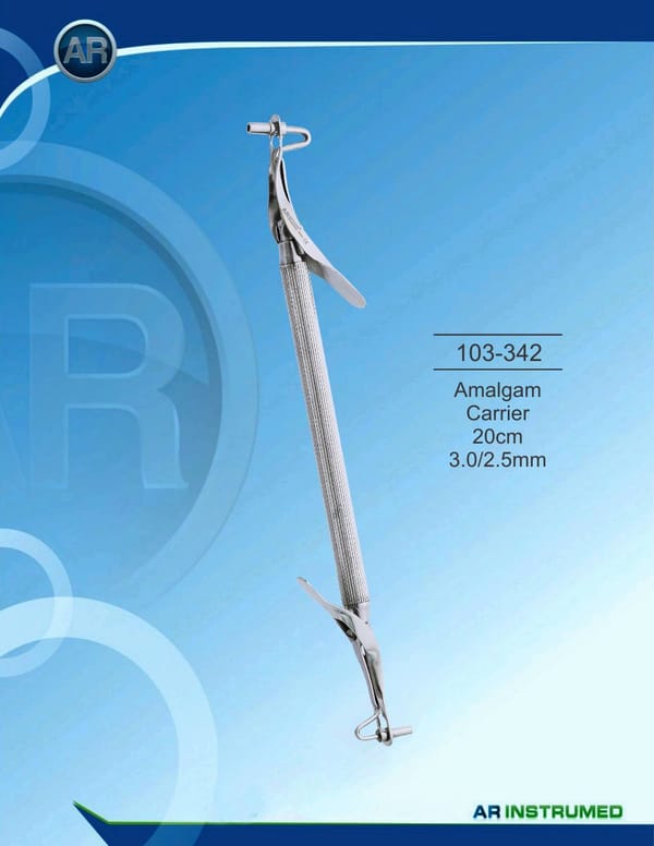 Amalgam Carrier 20cm 3.0/2.5mm