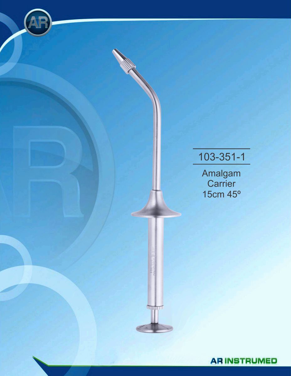 Amalgam Carrier 15cm 45º – AR Instrumed, Spatulas & Carvers