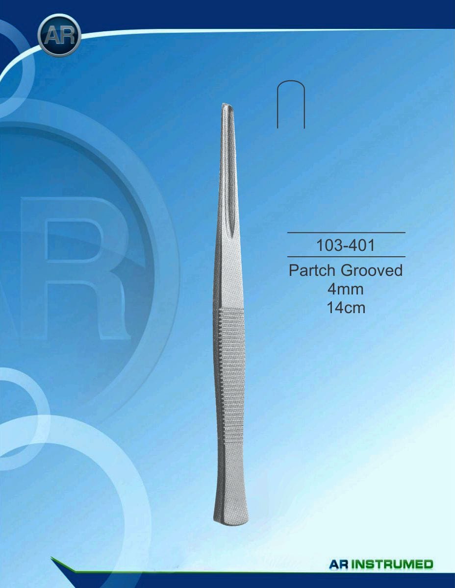 Bone chisel Partch Grooved 14cm 4mm – AR Instrumed, Surgical Instruments