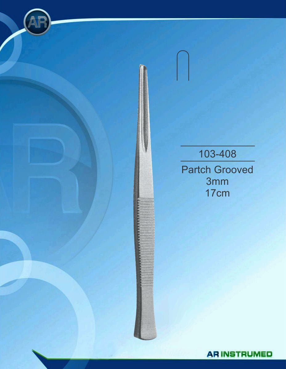 Bone chisel Partch Grooved 17cm 3mm – AR Instrumed, Surgical Instruments