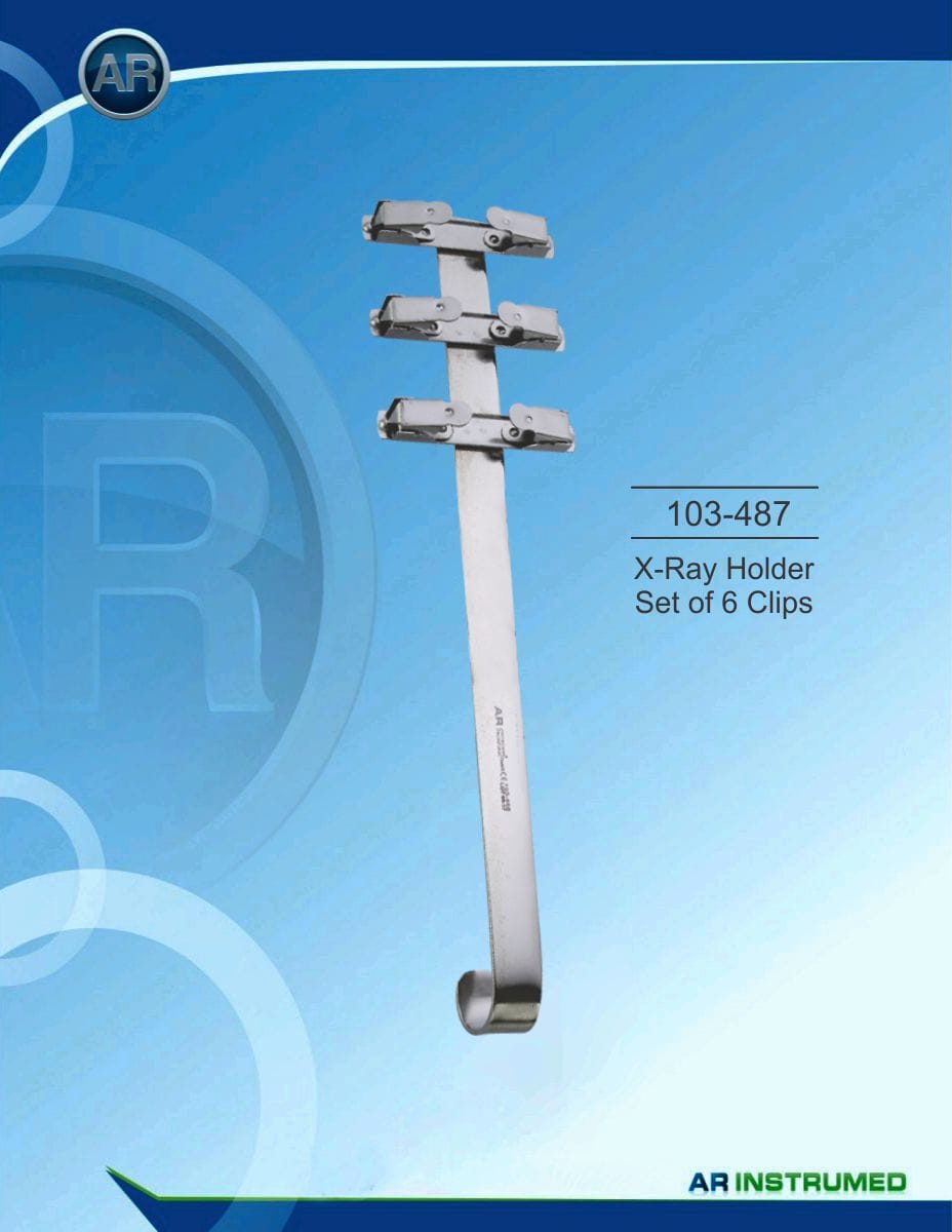 X Ray Holder Set of 6 Clips – AR Instrumed, Röntgenzubehör
