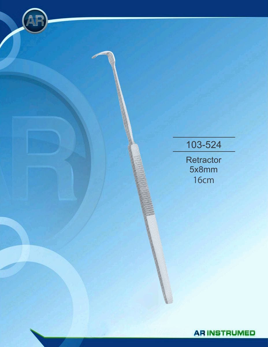 Retractor 5x8mm 16cm – AR Instrumed, Surgical Instruments